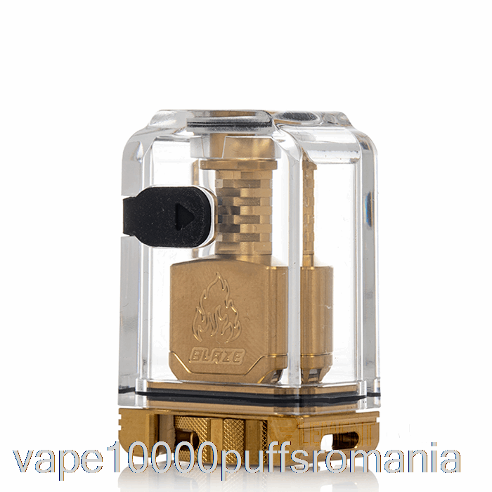 Vape Romania Thunderhead Creations Blaze Bridge Boro Tank Gold